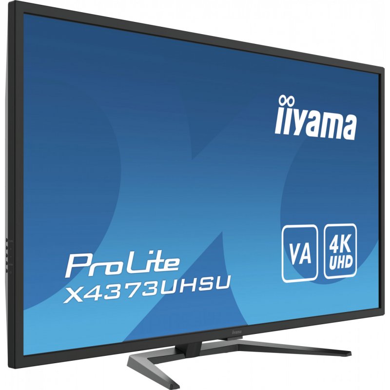 iiyama ProLite X4373UHSU-B1 computer monitor 108 cm (42.5") 3840 x 2160 pixels 4K Ultra HD Black