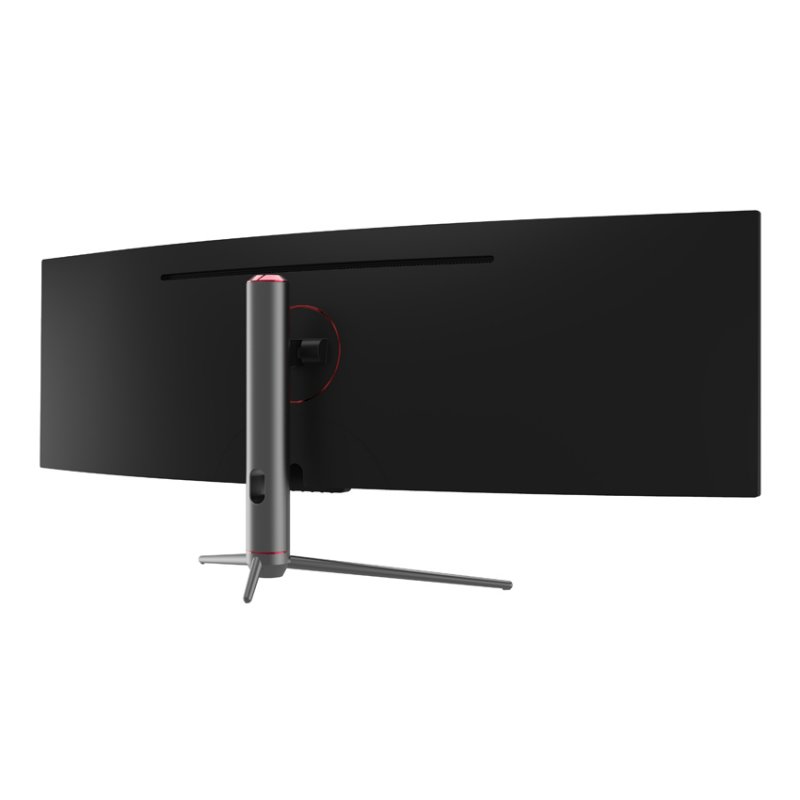 124,46cm/49'' (5120x1440) LC-Power compatible LC49-DQHD-120-C-Q Curved 32:9 6ms 120Hz QLED 2xDisplayPort 2xHDMI VESA Dou