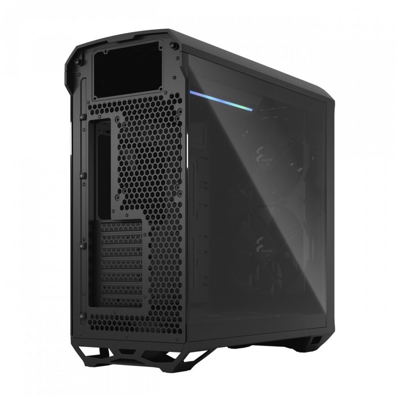 Fractal Design compatible Torrent Black TG Light Tint Midi-Tower, Tempered Glass - schwarz