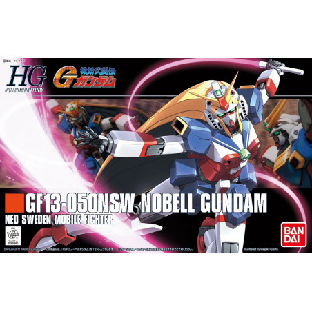 GUNDAM - 1/144 HGUC Nobell Gundam - Model Kit 13cm