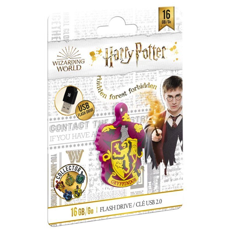 Emtec Harry Potter Collector Gryffindor USB flash drive 16 GB USB Type-A 2.0 Red