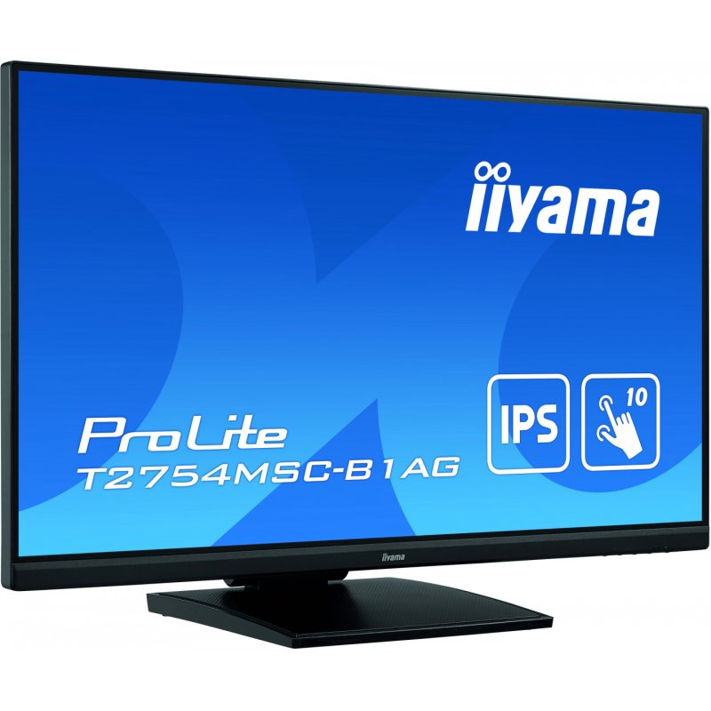 iiyama ProLite T2754MSC-B1AG écran plat de PC 68,6 cm (27") 1920 x 1080 pixels Full HD LED Écran tactile Multi-utilisa