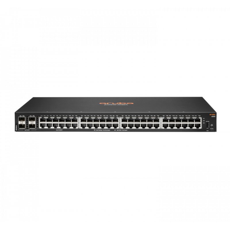 Aruba 6000 48G 4SFP Managed L3 Gigabit Ethernet (10/100/1000) 1U