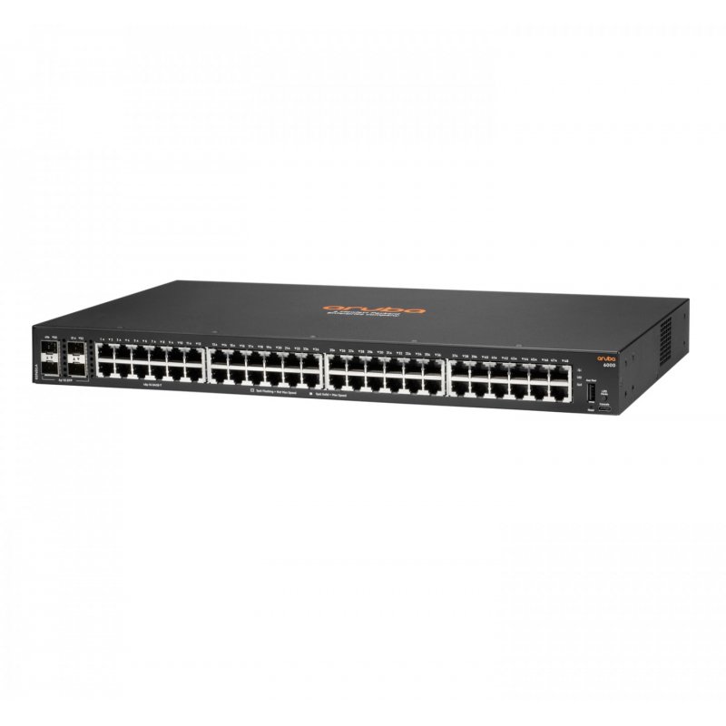 Aruba 6000 48G 4SFP Managed L3 Gigabit Ethernet (10/100/1000) 1U
