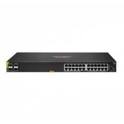 Aruba 6000 24G Class4 PoE 4SFP 370W Géré L3 Gigabit Ethernet (10/100/1000) Connexion Ethernet, supportant l'alimentati