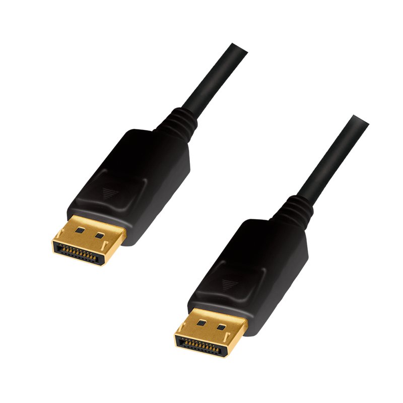 LogiLink CD0103 câble DisplayPort 5 m Noir