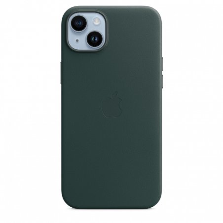 Apple iPhone 14 Plus Leather Case with MagSafe - Forest Green