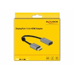 Adap Delock compatible Aktiver DP 1.4 to HDMI 4K 60 Hz