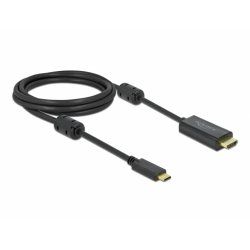 DeLOCK 85970 video cable adapter 2 m USB Type-C HDMI Black
