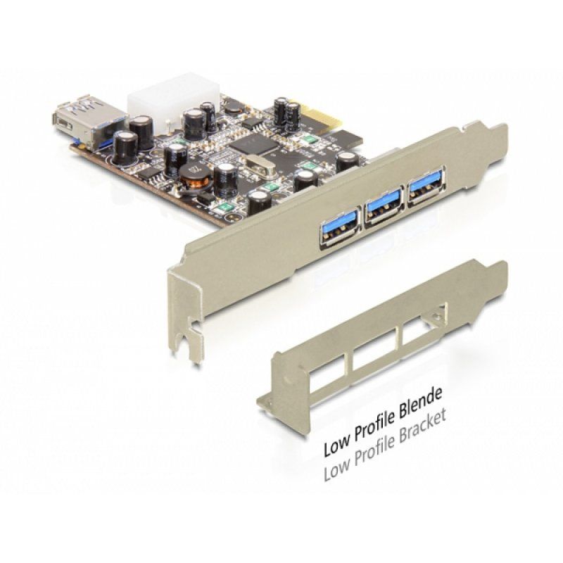 Adap Delock compatible PCI Express Card - USB3.0