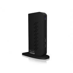 ICY BOX IB-DK2252AC Wired USB 3.2 Gen 1 (3.1 Gen 1) Type-C Black