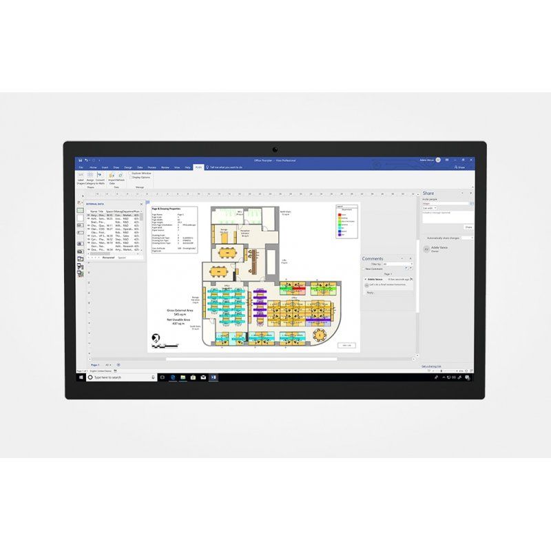 Microsoft Visio Professional 2021 Charting 1 license(s) English