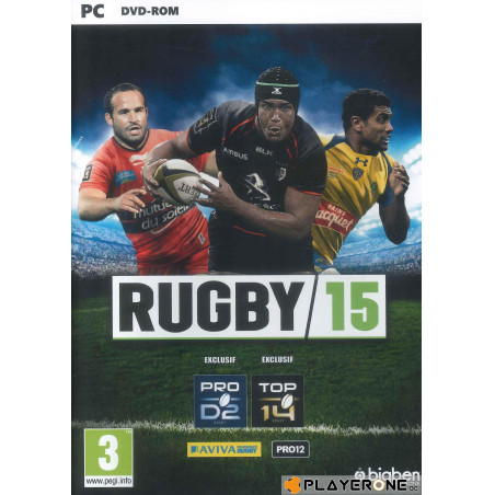 Bigben Interactive Rugby 15 Standard English, Spanish, French, Italian, Dutch, Russian PC