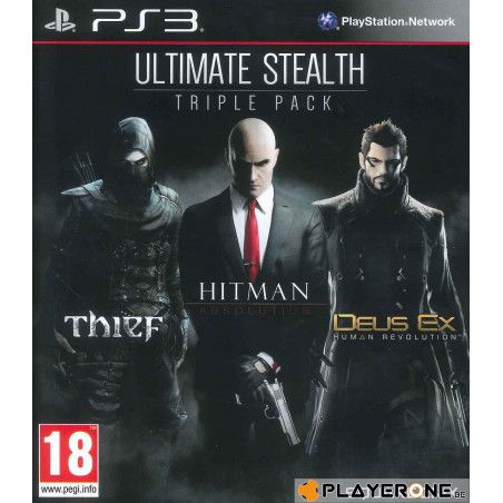 Square Enix Ultimate Stealth Pack : Thief + Hitman : Absolution + Deus Ex : Human Revolution PlayStation 3