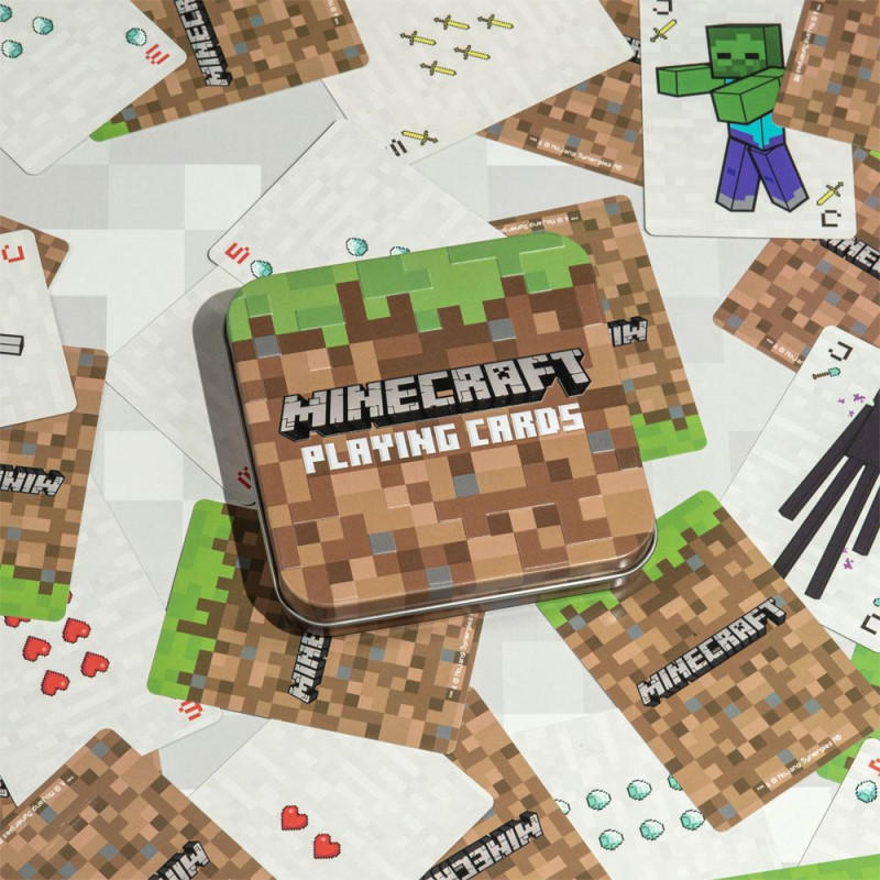 MINECRAFT - Joueurs - Jeu de cartes à jouer