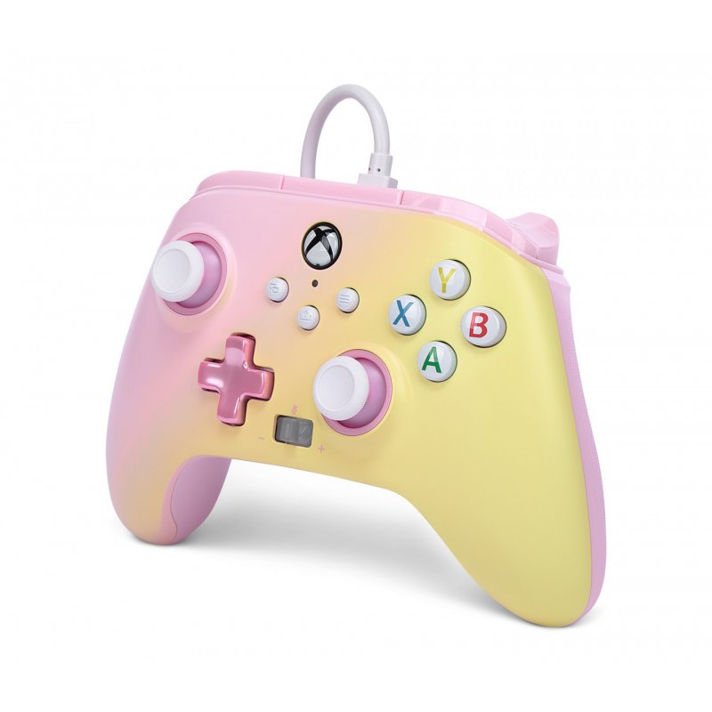 PowerA Enhanced Wired Controller for Xbox Series X|S - Pink Lemonade
