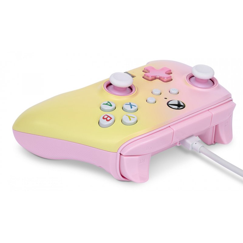PowerA Enhanced Wired Controller for Xbox Series X|S - Pink Lemonade
