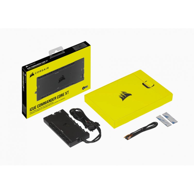 Corsair iCUE Commander Core XT fan speed controller 6 channels Black