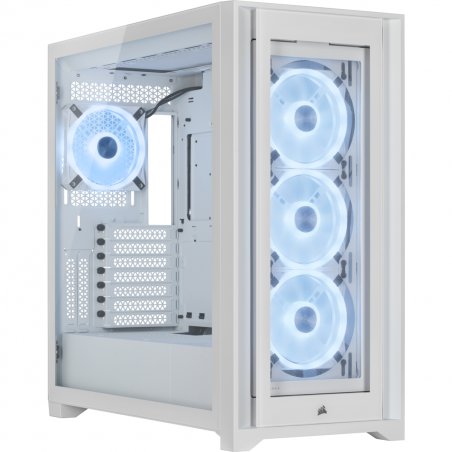 Case Corsair compatible iCUE 5000X RGB QL Ed. TmpGlass W Mid