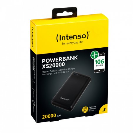 Intenso XS20000 Lithium Polymer (LiPo) 20000 mAh Black