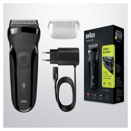 Braun Series 3 81702941 rasoir pour homme Rasoir à grille Tondeuse Noir