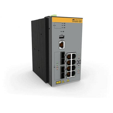 Allied Telesis AT-IE340-12GT-80 Managed L3 Gigabit Ethernet (10/100/1000) Grey