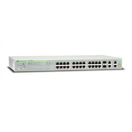 Allied Telesis AT-FS750/28PS-50 Managed Fast Ethernet (10/100) Power over Ethernet (PoE) 1U Grey