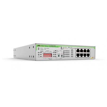 Allied Telesis AT-GS920/8PS-50 Managed Gigabit Ethernet (10/100/1000) Power over Ethernet (PoE) 1U Grey