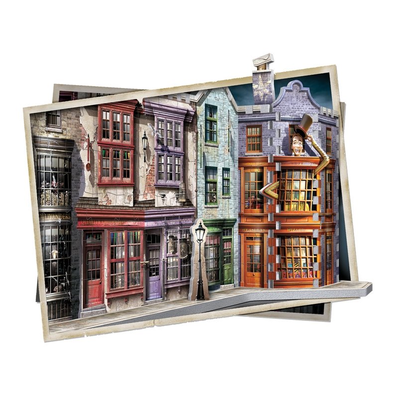 Wrebbit compatible 3D Puzzle - Harry Potter - Diagon Alley (40970003)