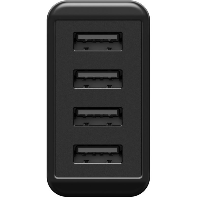 Ladegerät goobay 30W 4xUSB Black