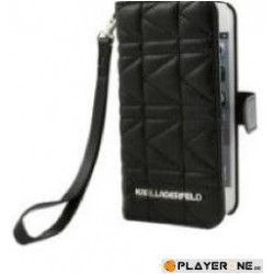 KARL LAGERFELD - Folio Case Logo Metal Black (Galaxy S5)