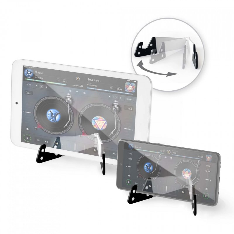 Hercules DJControl Control MIX Bluetooth Pour Smartphone et tablettes ( Andoid e 2 channels Black, White, Yellow