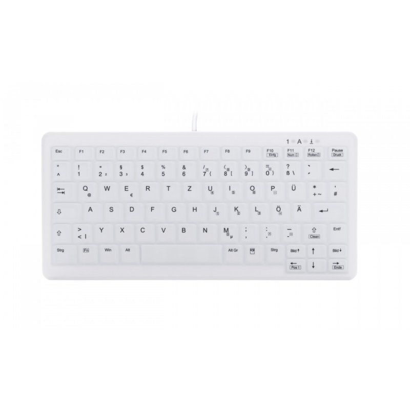 CHERRY AK-C4110 keyboard USB AZERTY French White