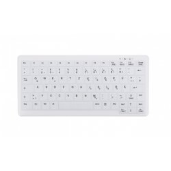 CHERRY AK-C4110 clavier RF sans fil AZERTY Français Blanc