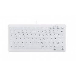 CHERRY AK-C4110 keyboard USB AZERTY French White