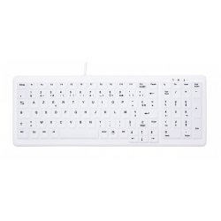 CHERRY AK-C7000 clavier USB AZERTY Français Blanc