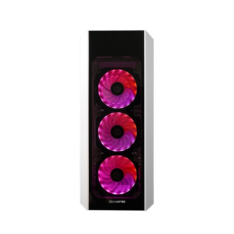 Chieftec GL-03W-OP unité centrale Midi Tower Blanc