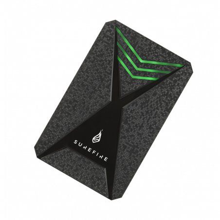SureFire Gaming external hard drive 2 TB Black, Grey
