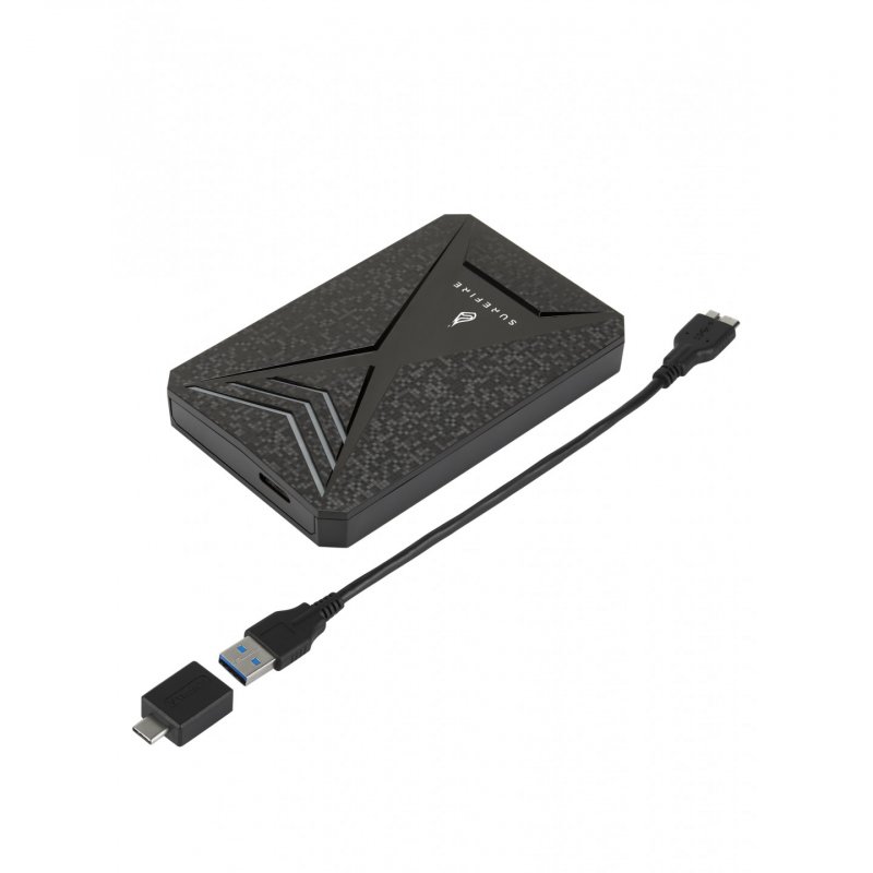 SureFire Gaming disque dur externe 1 To Noir, Gris