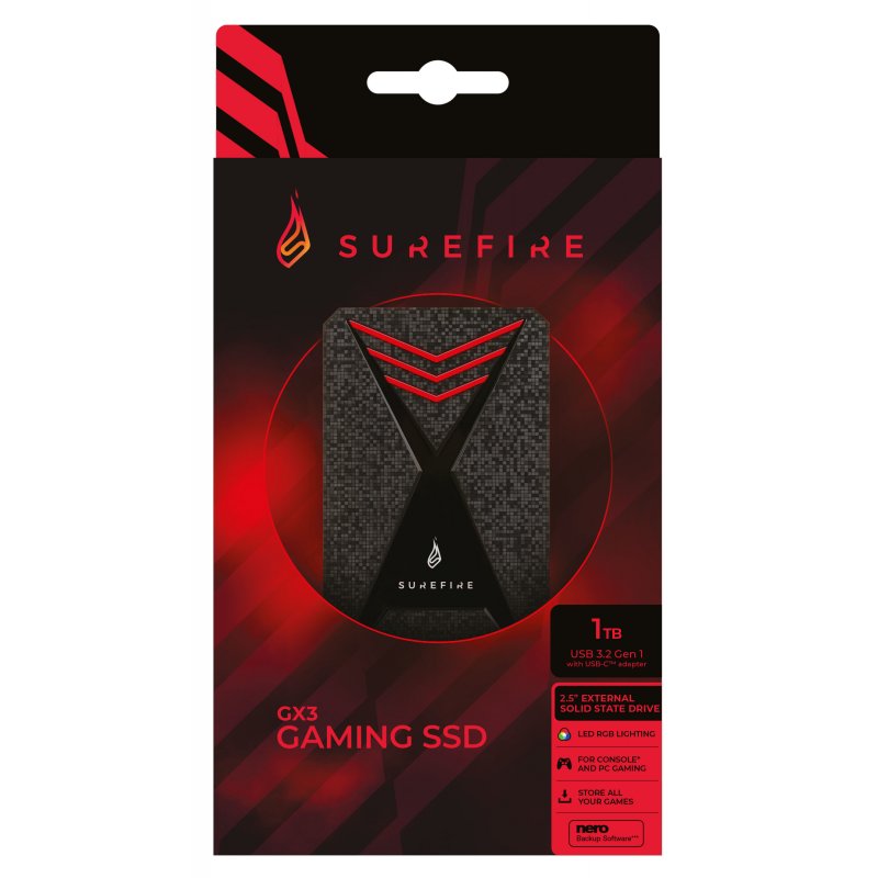 Surefire - GX3 2.5'' Gaming SSD 1TB