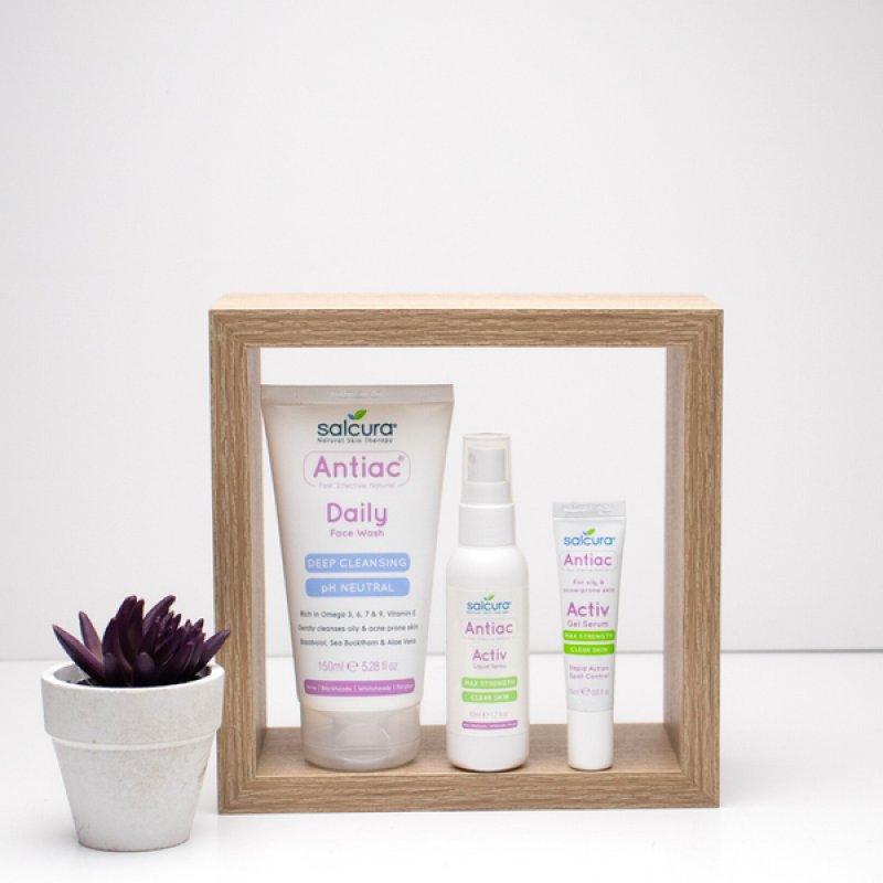 Salcura Skincare Antiac Daily Face Wash Gel nettoyant Unisexe 150 ml