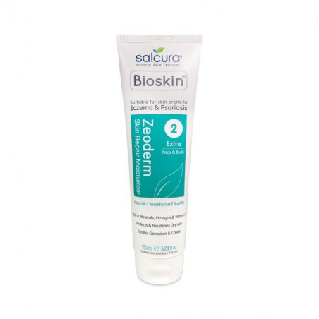 Salcura Skincare Bioskin Zeoderm Skin Repair Moisturiser body moisturizer Unisex 150 ml
