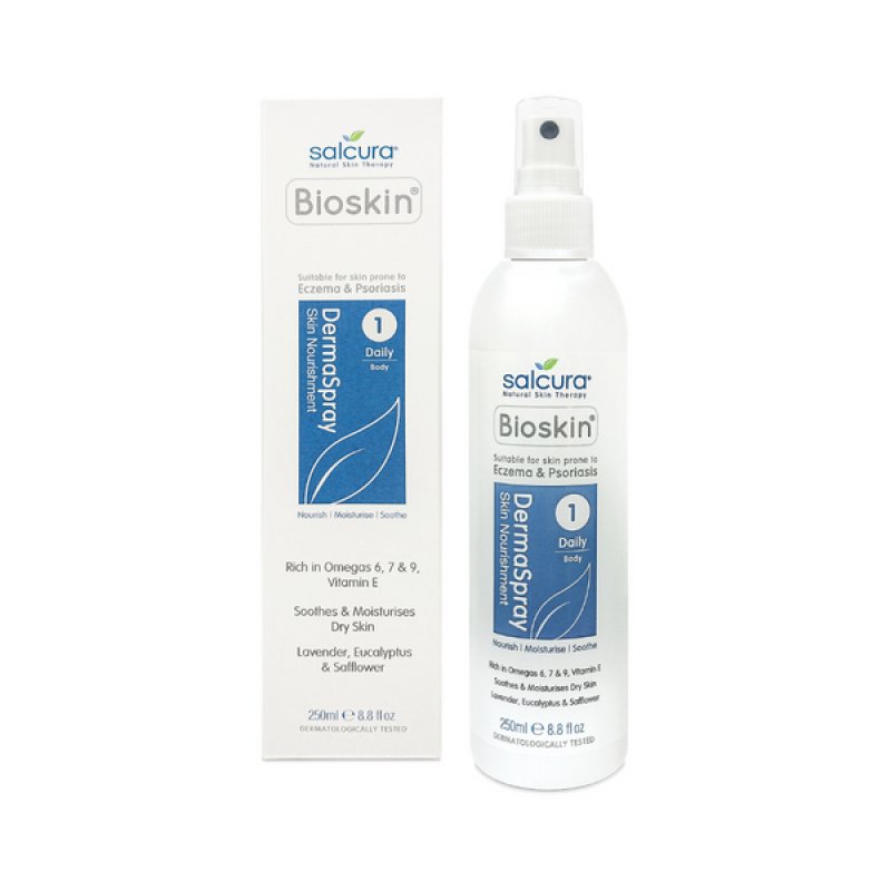 Salcura Skincare Bioskin DermaSpray Hydratant pour le corps Unisexe 100 ml