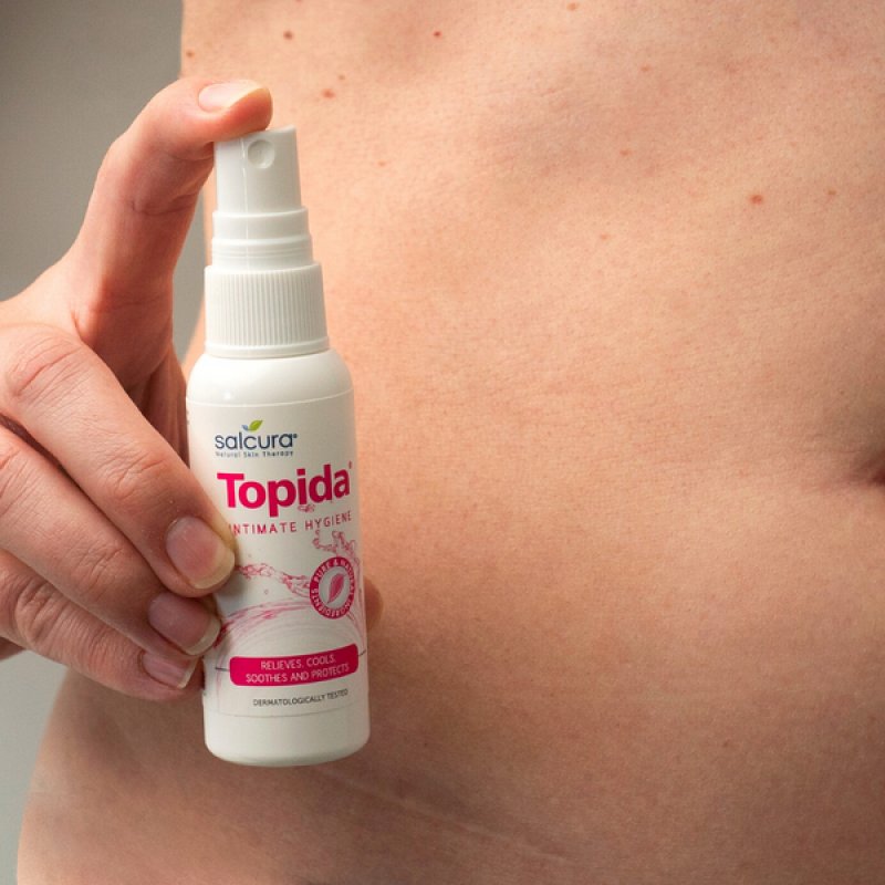Salcura Skincare Topida Intimate Hygiene Spray Vaporisateur intime Femelle 50 ml