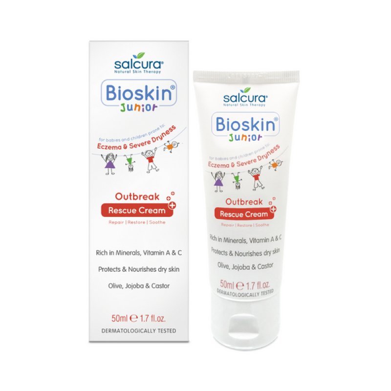 Salcura Skincare Bioskin Junior Outbreak Rescue Cream Crème pour bébé 150 ml