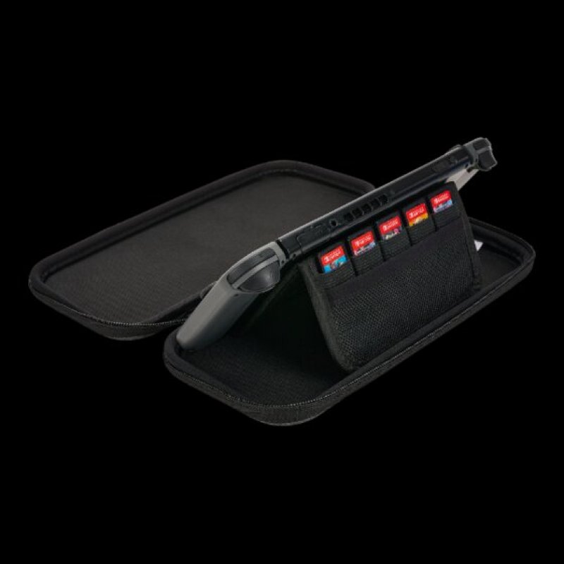 PowerA 1522651-01 Housse de protection pour console de jeux portable Boîtier robuste Nintendo Charbon de bois