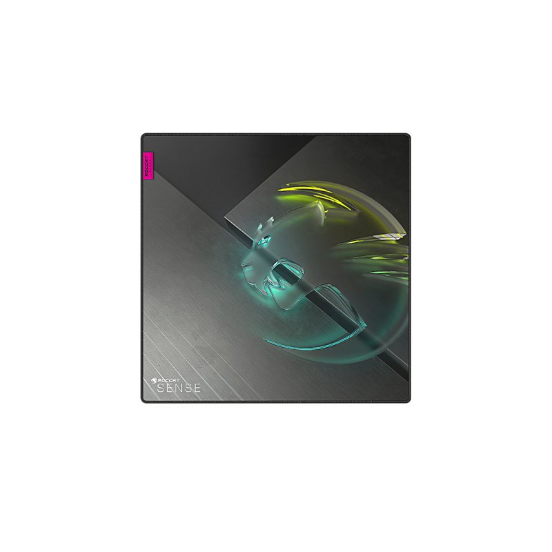 ROCCAT Sense Icon Tapis de souris de jeu Noir, Gris