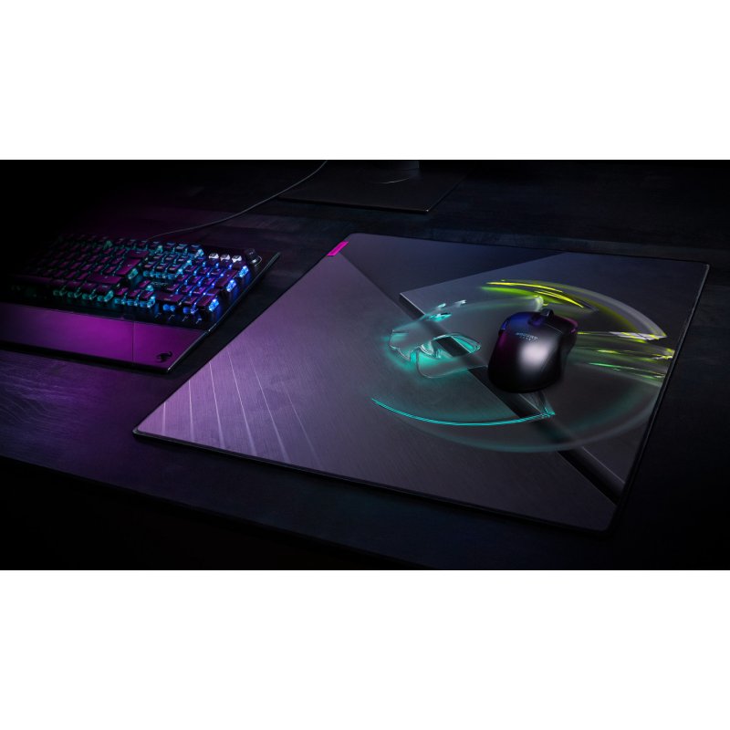 ROCCAT Sense Icon Tapis de souris de jeu Noir, Gris