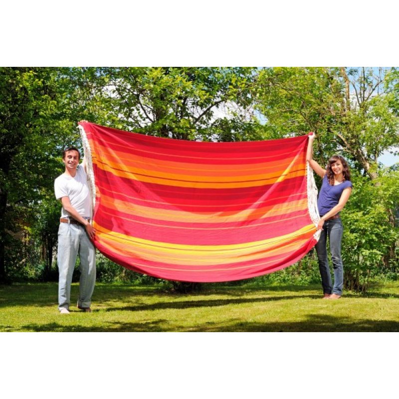 AMAZONAS AZ-1025200 hammock Hanging hammock 4 person(s) Cotton, Polyester Multicolour