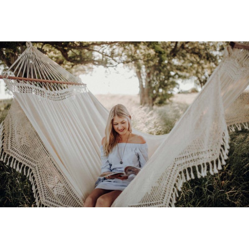 AMAZONAS AZ-1062100 hammock Hanging hammock 3 person(s) Cotton White